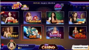 Long Hổ Rikvip: game casino đẳng cấp không nên bỏ lỡ
